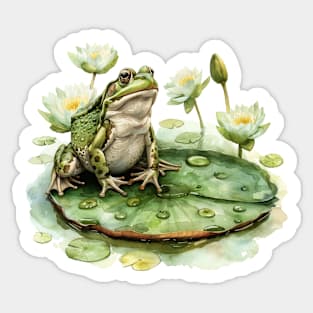 Wonderful frog! Sticker